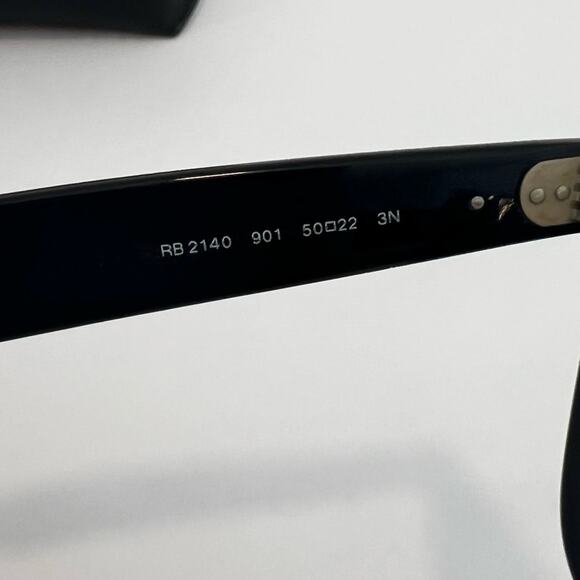 Original Ray-Ban Wayferer Sunglasses Black - Picture 5 of 16